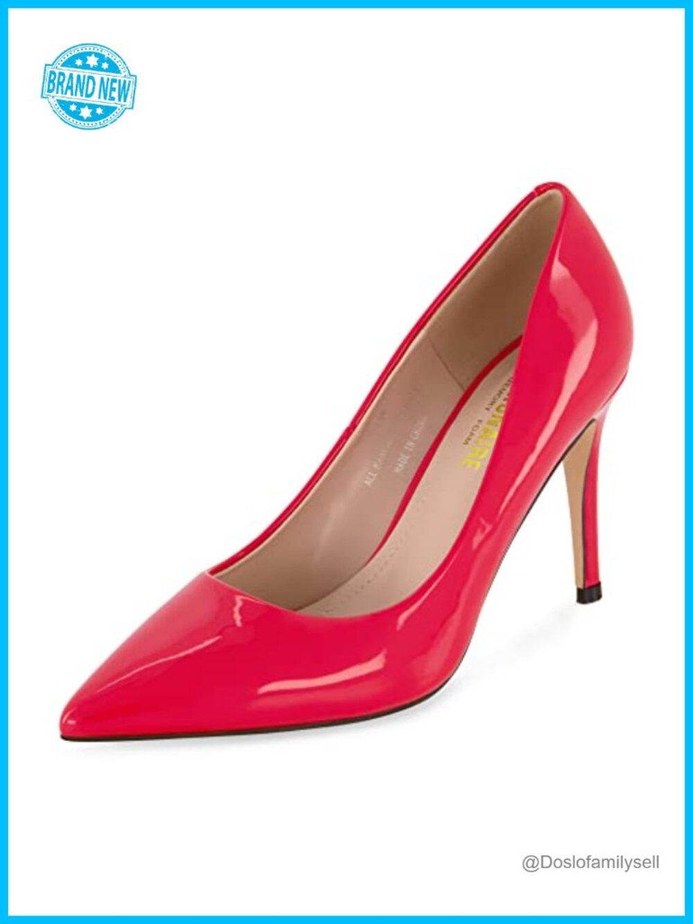 CUSHIONAIRE Lola Pointed Toe Pump Heels Memory Foam Formal Work